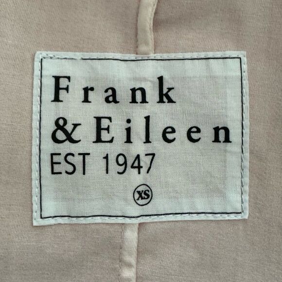 Frank & Eileen Dublin Italian Performance Denim Blazer Jacket in Pink Size XS - Picture 6 of 8